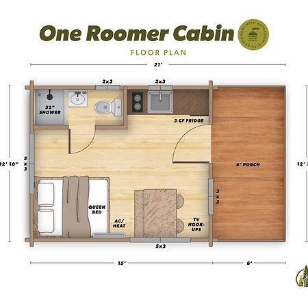 Cowan Creek Lodges Сентр Экстерьер фото